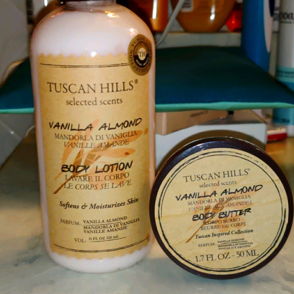 Tuscan Hills Vanilla Almond Body Lotion/Butter